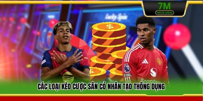 Các loại kèo cược sân cỏ nhân tạo thông dụng